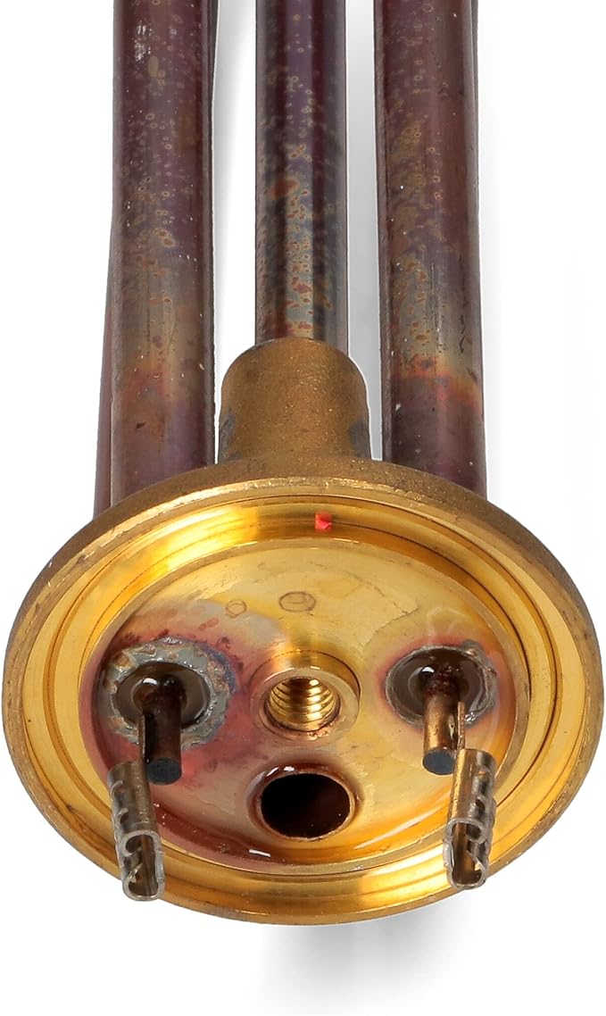 Resistenza scaldacqua rame 1200w tipo "Ricurvo Filettato"