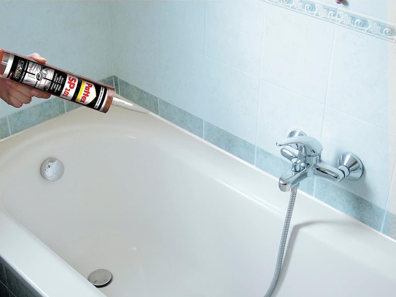 Sigillante neutro "SP101 Sanitary" ideale per bagni e sanitari 280 ml bianco