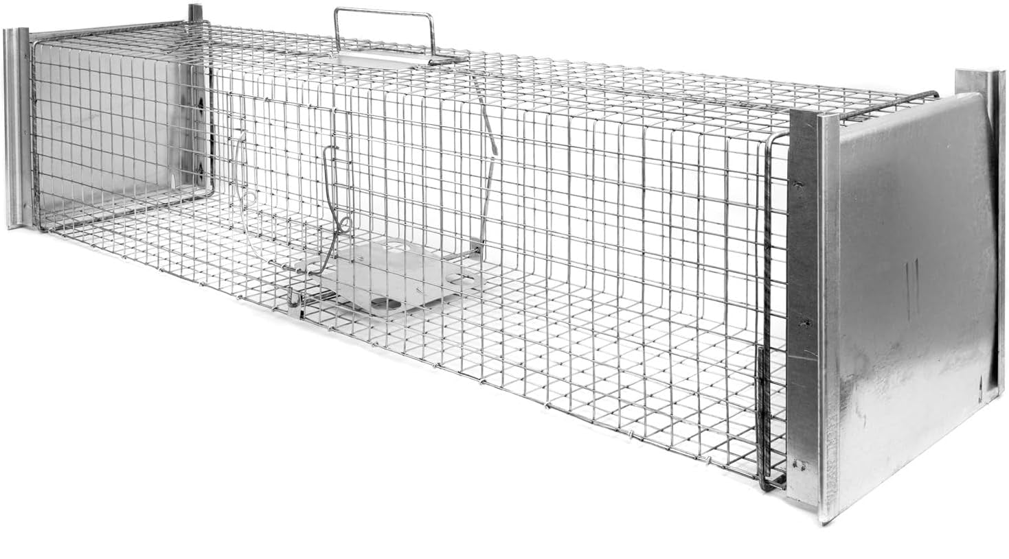 Trappole per predatori in ferro zincato con doppia entrata