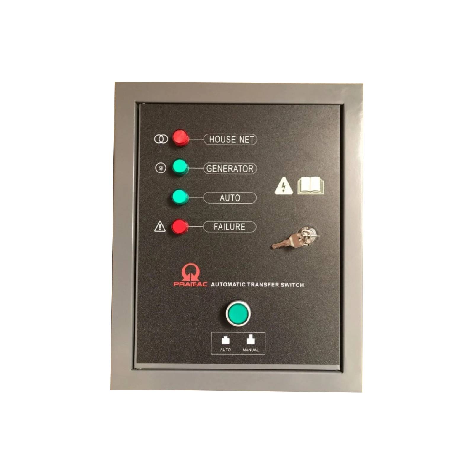 Quadro intervento automatico "ATS" ideale per sorvegliare la rete pubblica esclusivamente utilizzabile su macchine Pramac