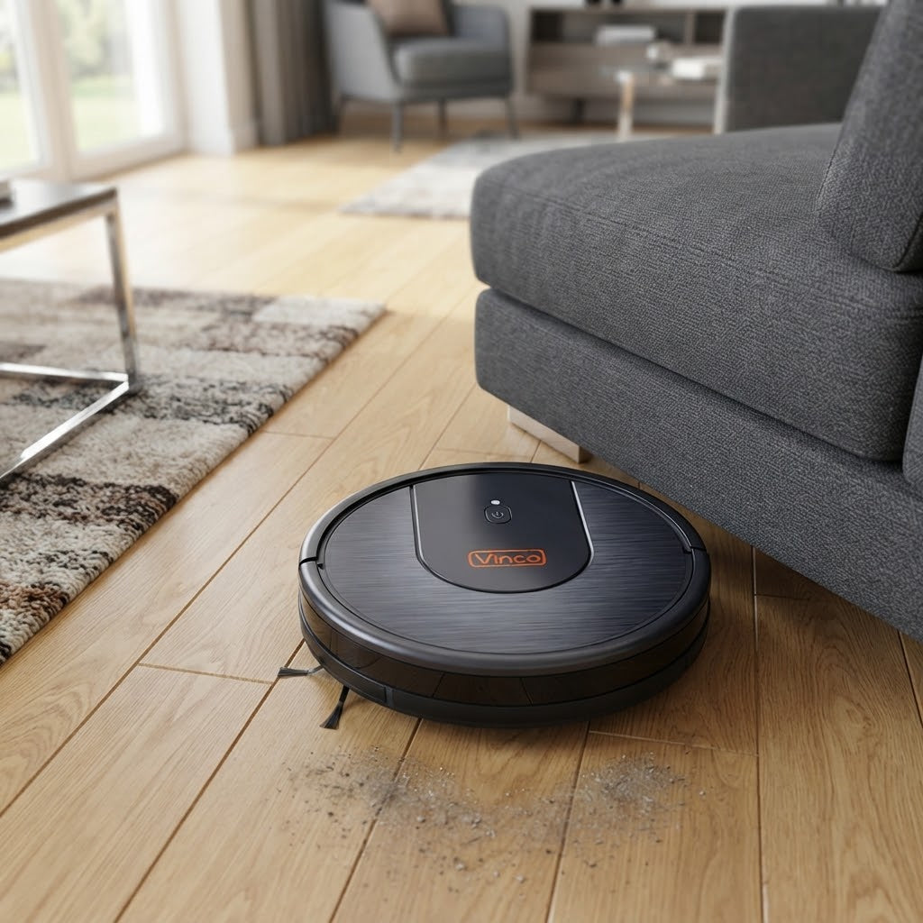 Robot "Scubidu" Aspirapolvere 3 in 1, cattura polvere, sporco e lava efficacemente