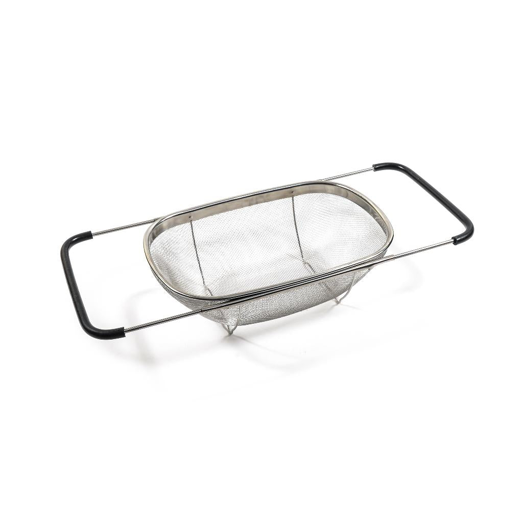 Scolapasta in acciaio inox, utensile da cucina con manici