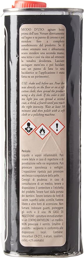 Cera liquida per legni verniciati neutra lt 1