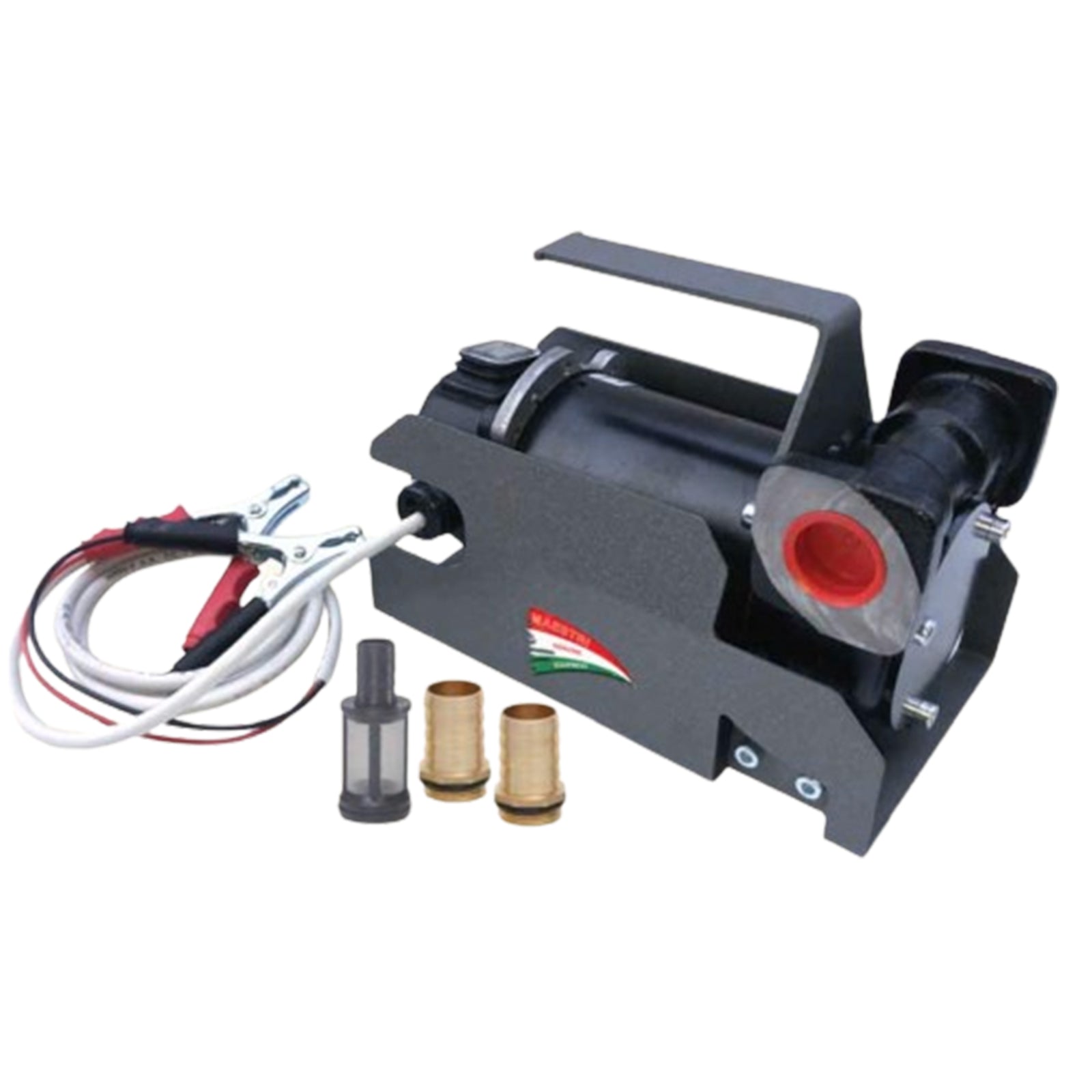 Elettropompa 12v nuda con portagomma e kit elettrico maestri gasolio