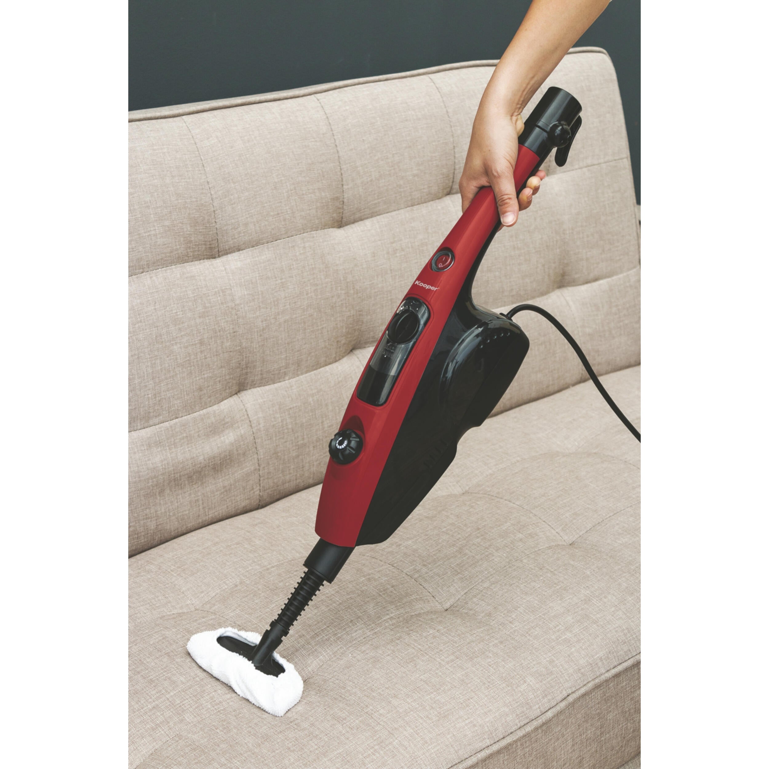 Scopa elettrica "Vaporbella" a vapore 10 in 1 per doppio utilizzo