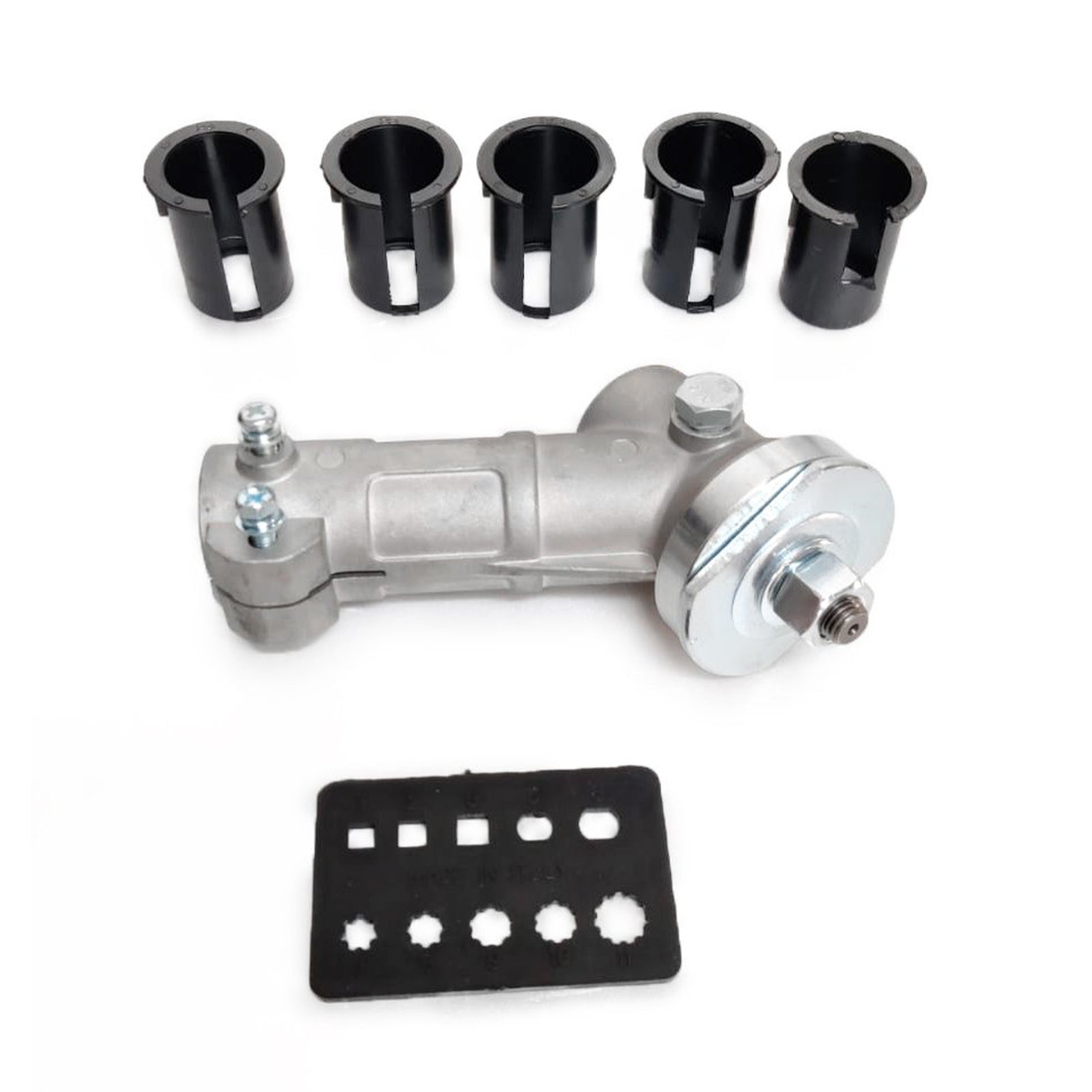 Ricambi decespugliatori coppia conica completa di adattatori universale testina