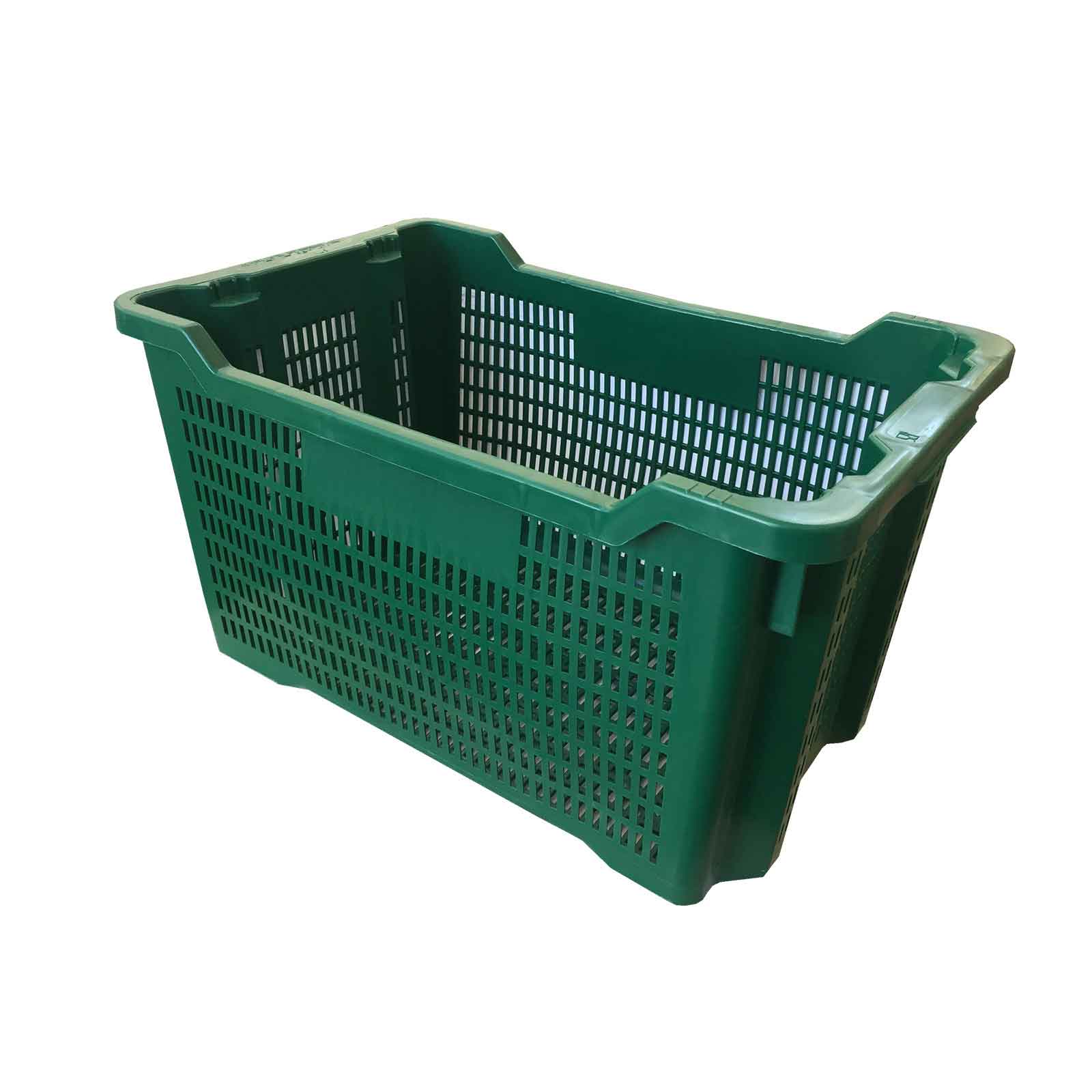 Cassetta in PVC impilabile per raccolta frutti, olive e vendemmia da 40 lt