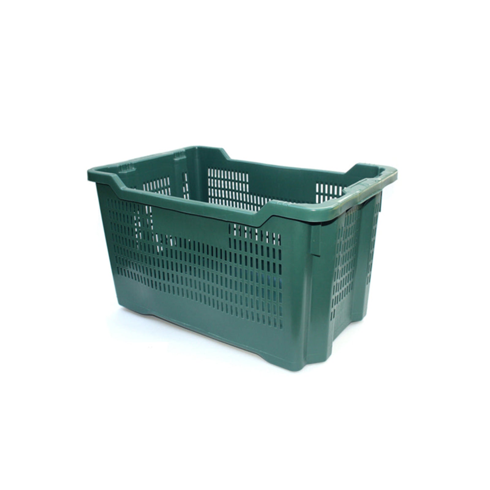 Cassetta in PVC impilabile per raccolta frutti, olive e vendemmia da 40 lt