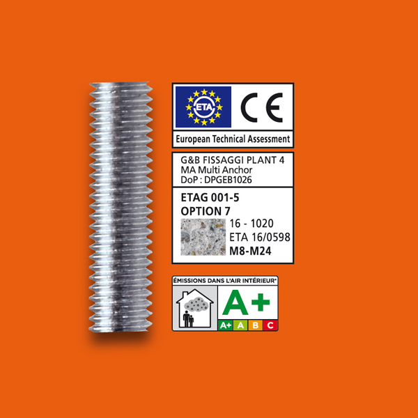 Ancorante chimico ad alte prestazioni con miscelatore