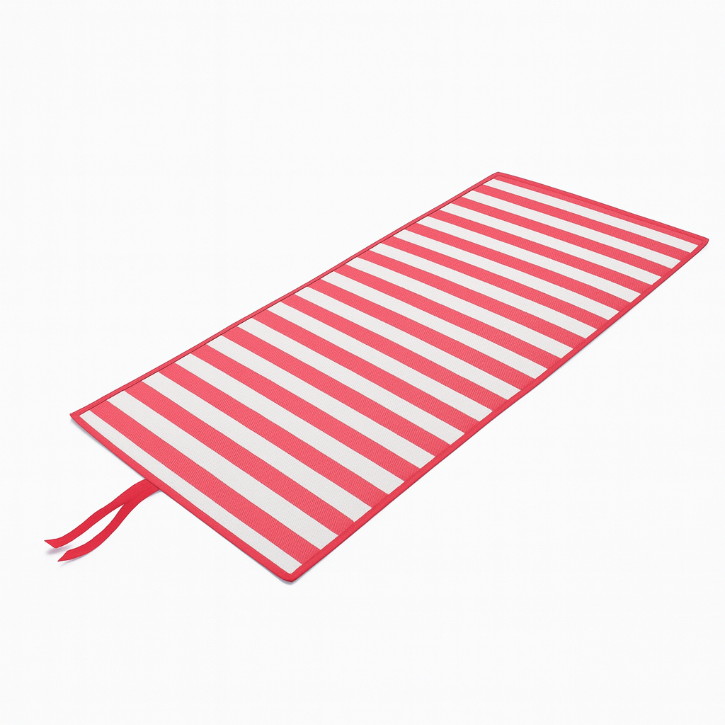 Stuoia da spiaggia in polipropilene, leggera e resistente da 60 x 180 cm