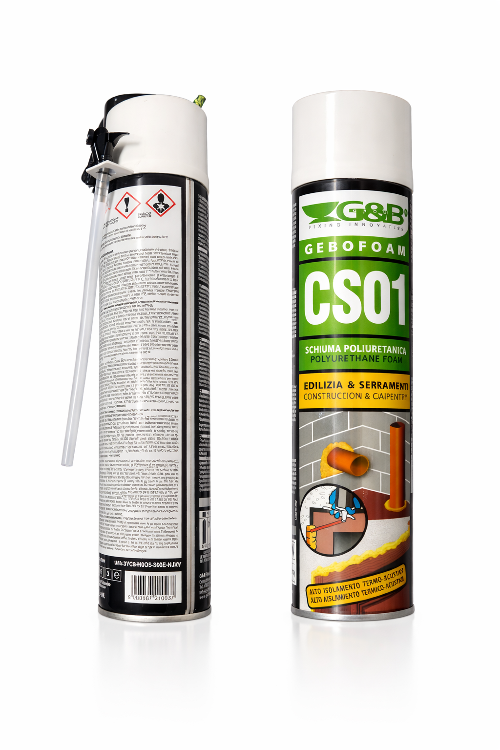 Schiuma Ergo multiuso manuale giallo 750 ml
