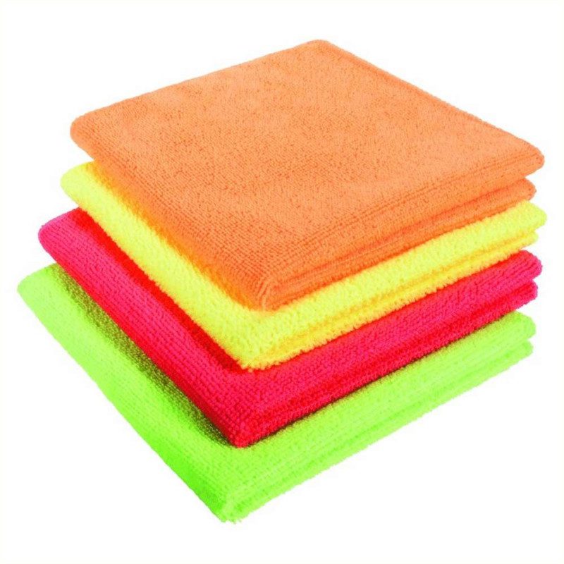 Panno per pulizia in microfibra asciugamano multiuso, set da 7 pezzi