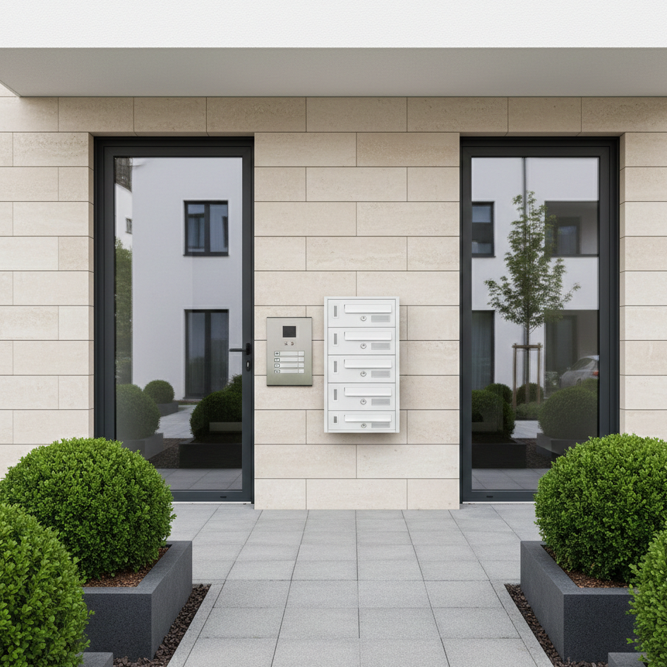 Cassetta postale condominiale da muro buca lettere componibile "Made in Italy"