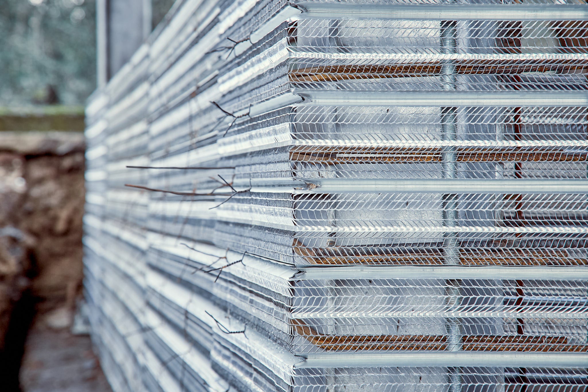 Pannelli di rete porta intonaco "Nervo Metal" 60 x 250 cm zincata 20 pezzi