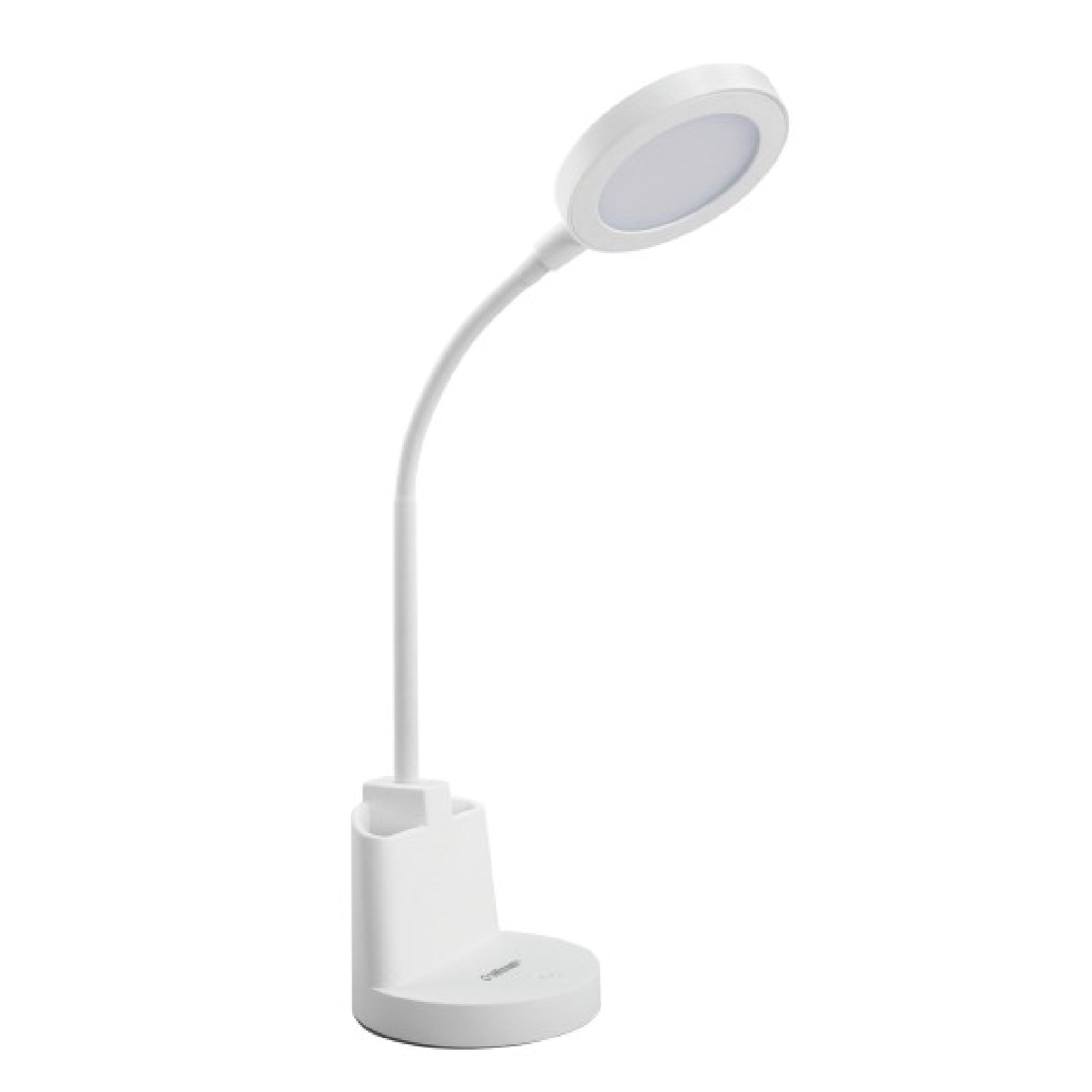 Lampada da tavolo VELAMP con braccio orientabile completo con comodo portapenne