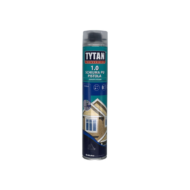 Schiuma poliuretanica "Tytan" multiuso 750 ml per coibentazioni e sigillature