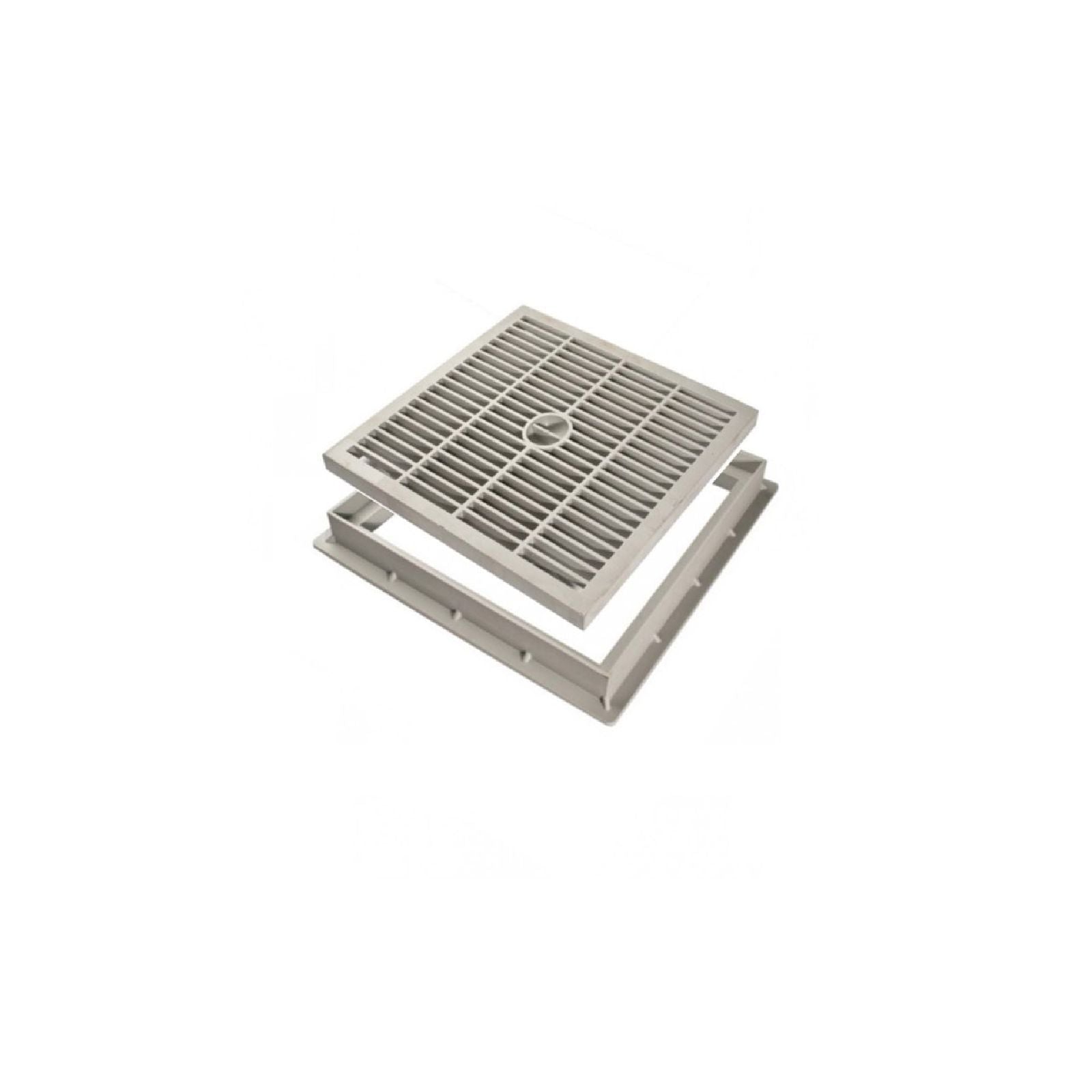 Coperchio a griglia per pozzetto monolitico in polipropilene con maglia antitacco