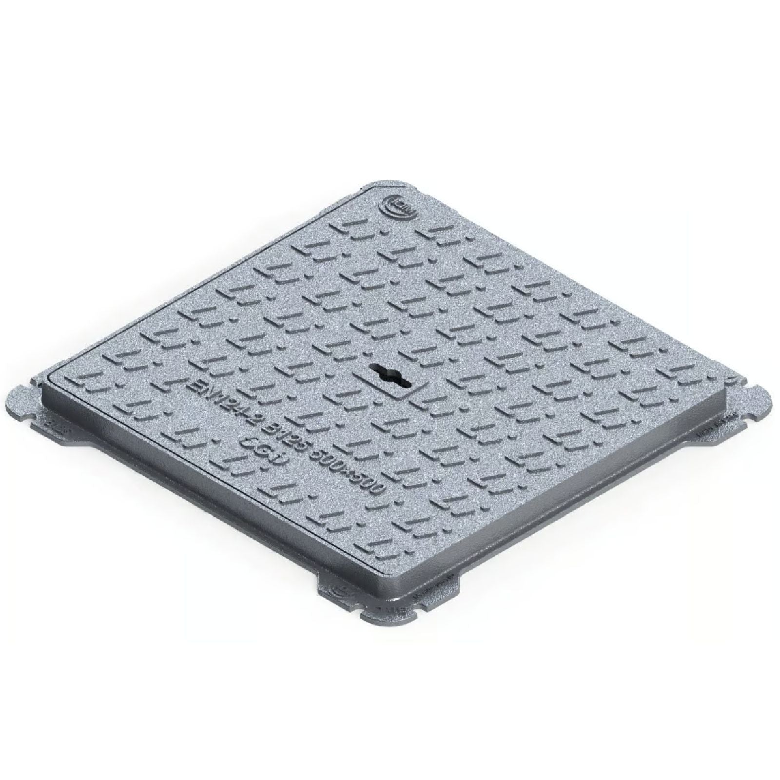 Chiusino botola in ghisa sferoidale "B125" a forma quadra