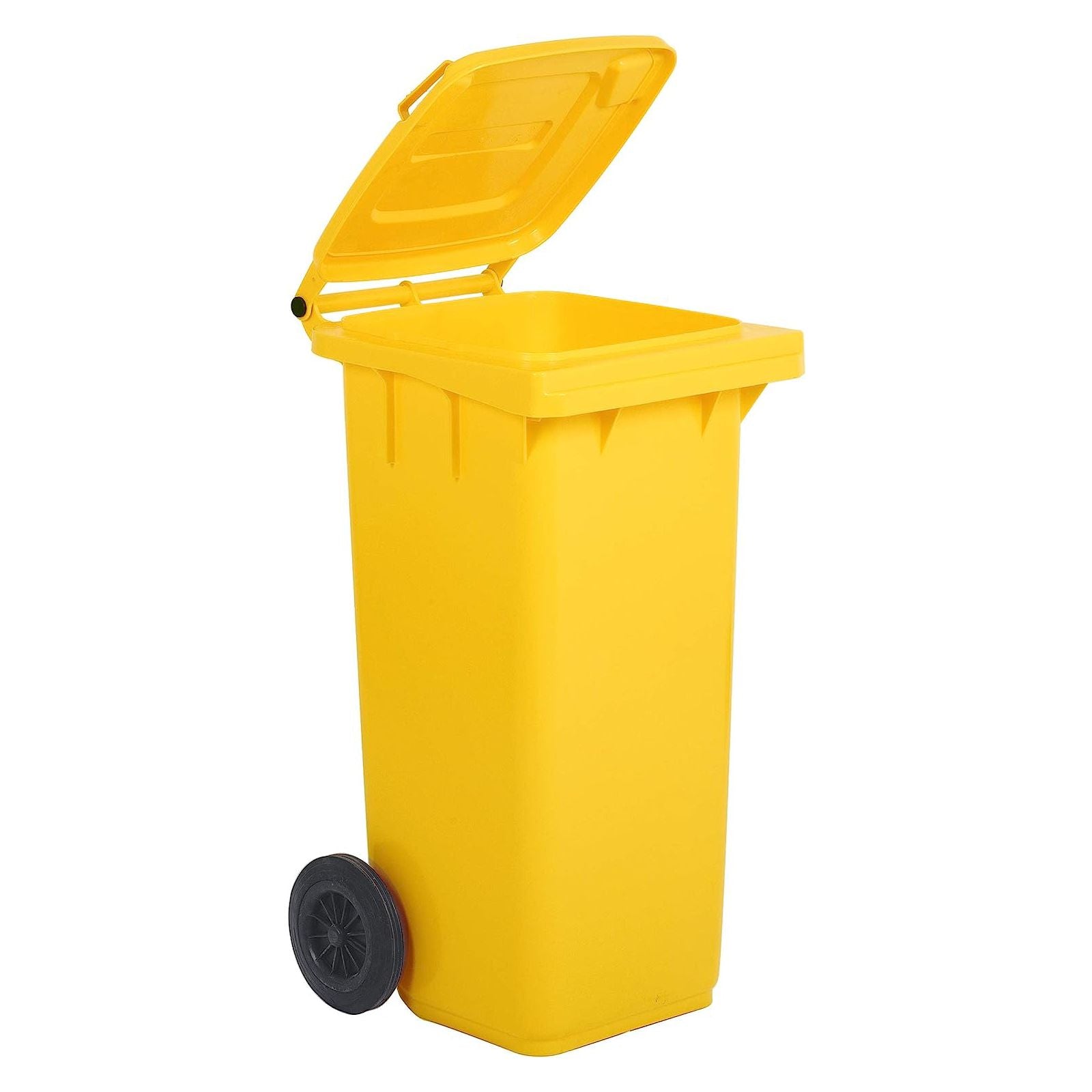 Bidone per la raccolta differenziata di immondizia con ruote