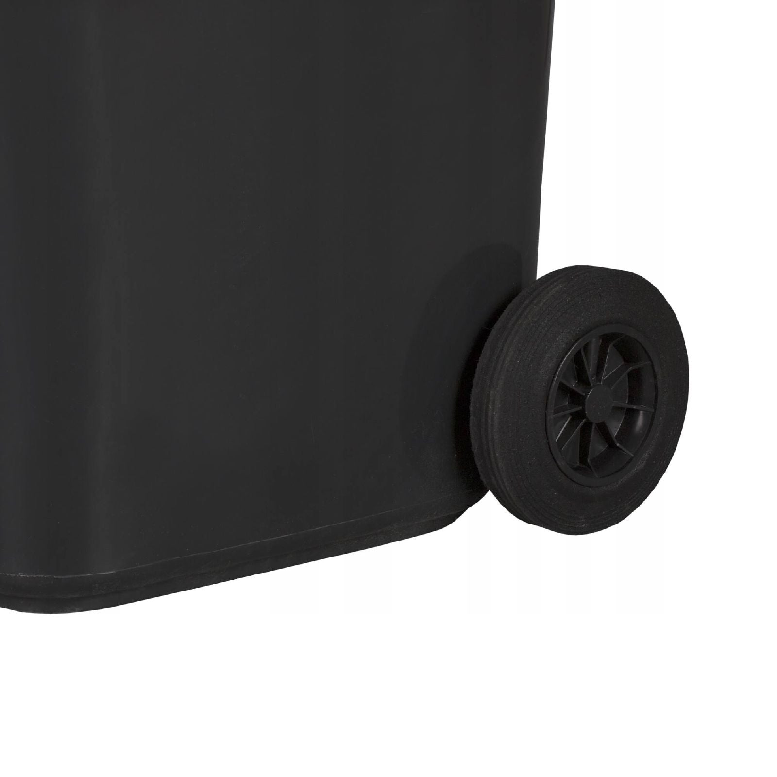 Ruota in composito di gomma per bidoni da 120 e 240 lt