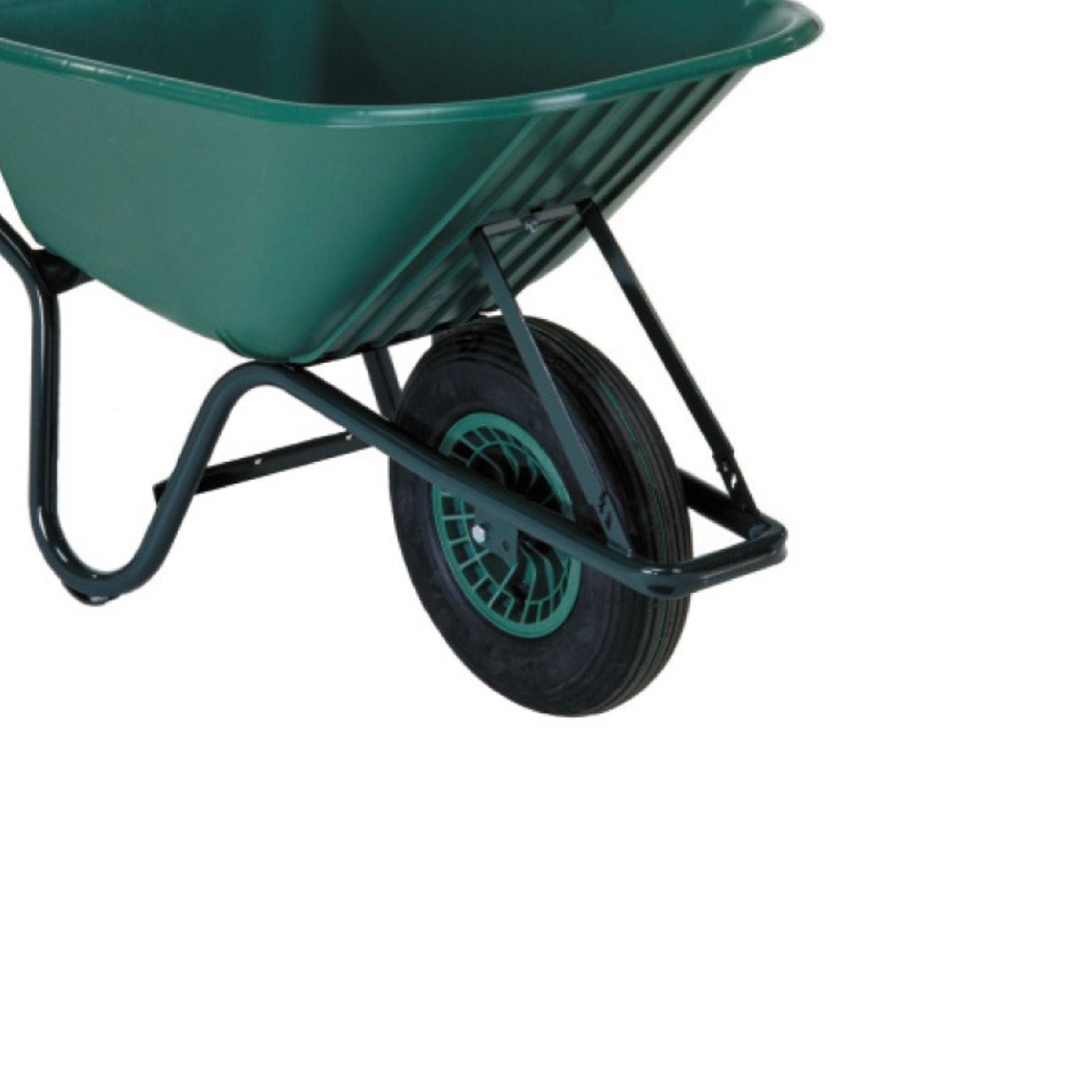 Ruota per carriola con disco in pvc 400 x 100 mm