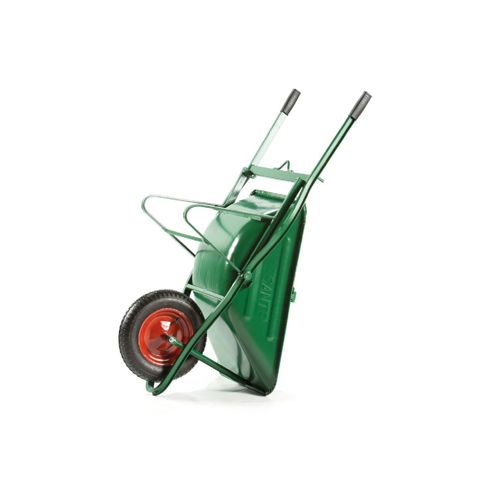 Carriola ribaltabile con telaio tubolare e vasca verniciata 75 lt