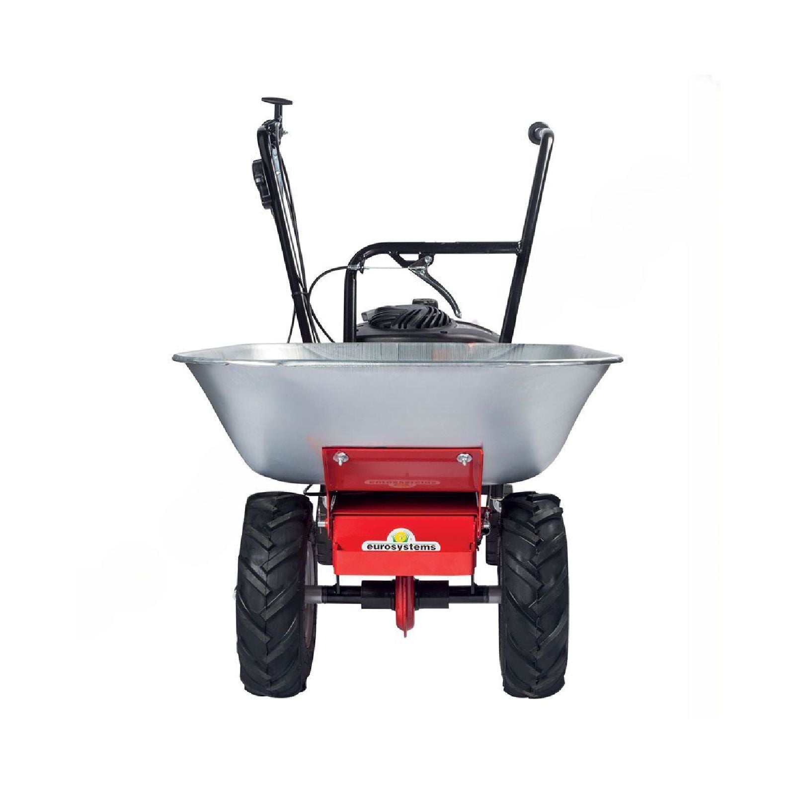 Motocarriola "Edvige" a benzina ideale per tutte le operazioni dell'orto