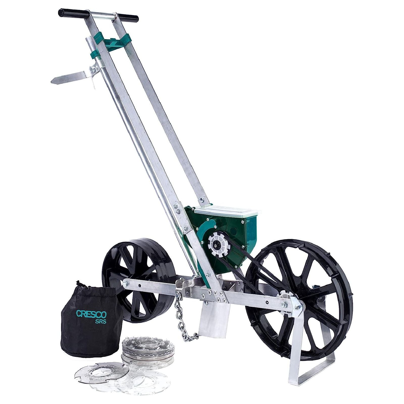 Seminatrice manuale monofila a dischi "Cresco" indicata per seminare terreni