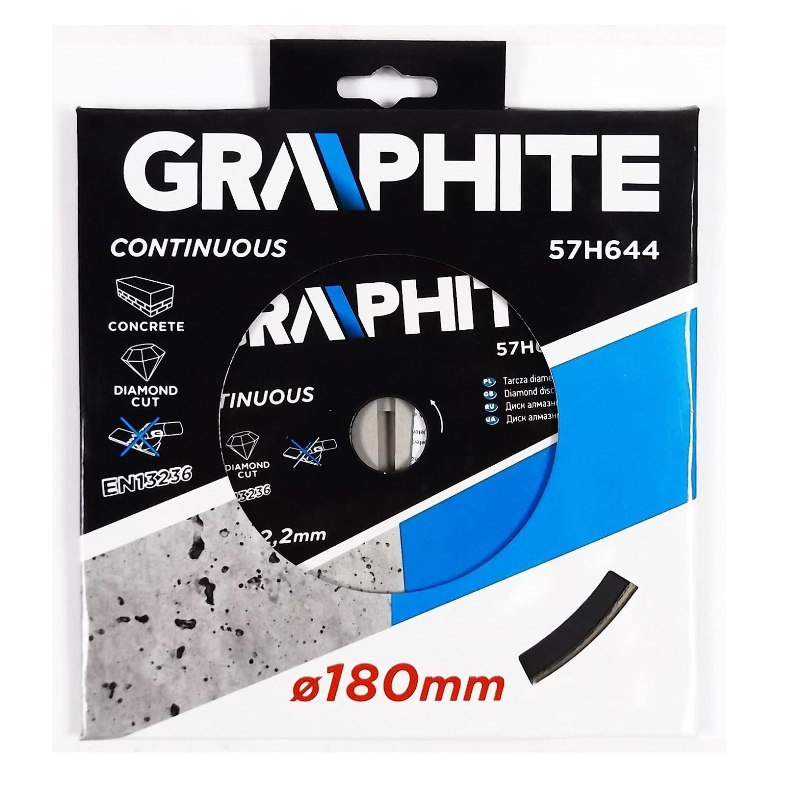 Disco diamantato per ceramica, marmo e granito con corona continua