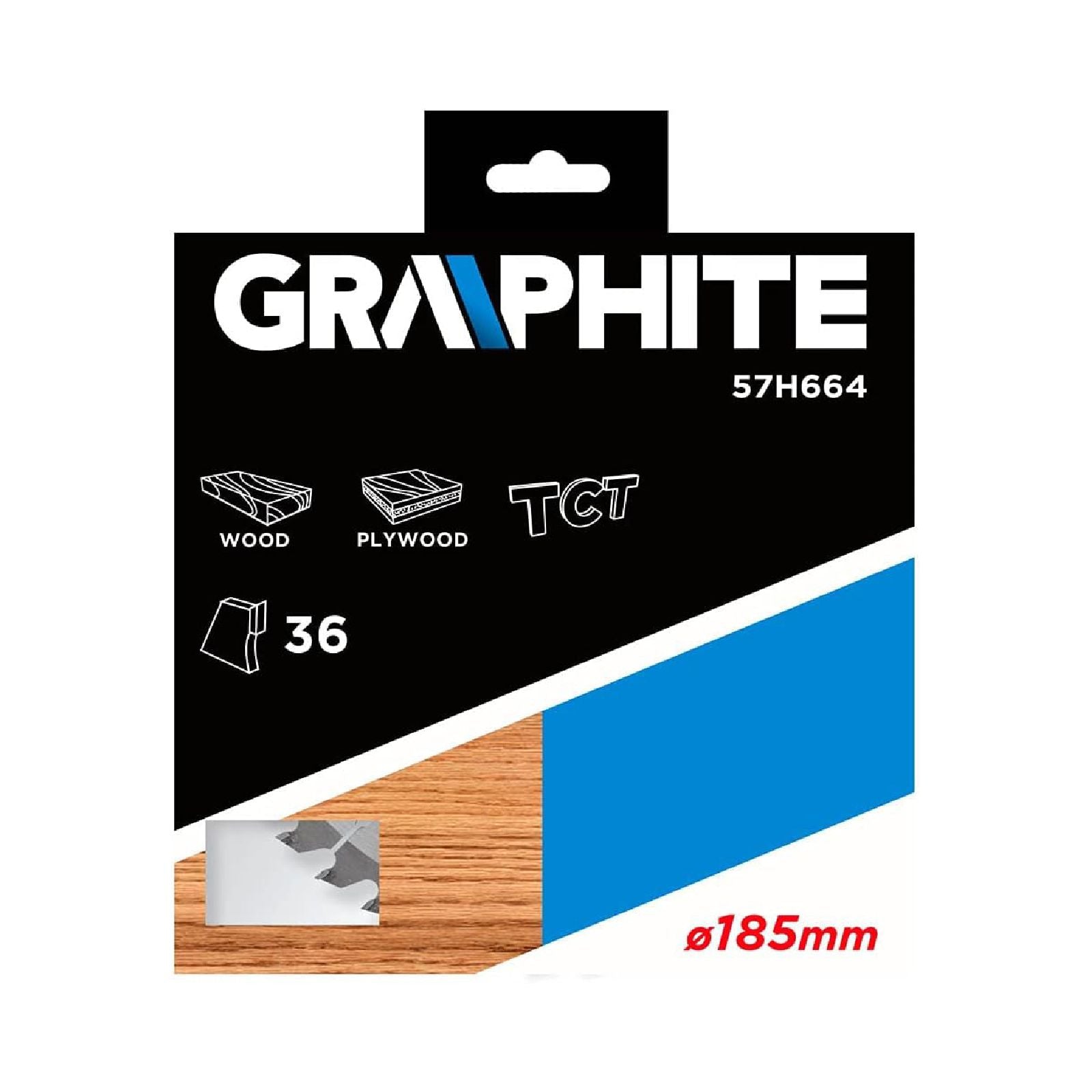 Disco di ricambio al carburo di tungsteno per sega circolare da 36 denti