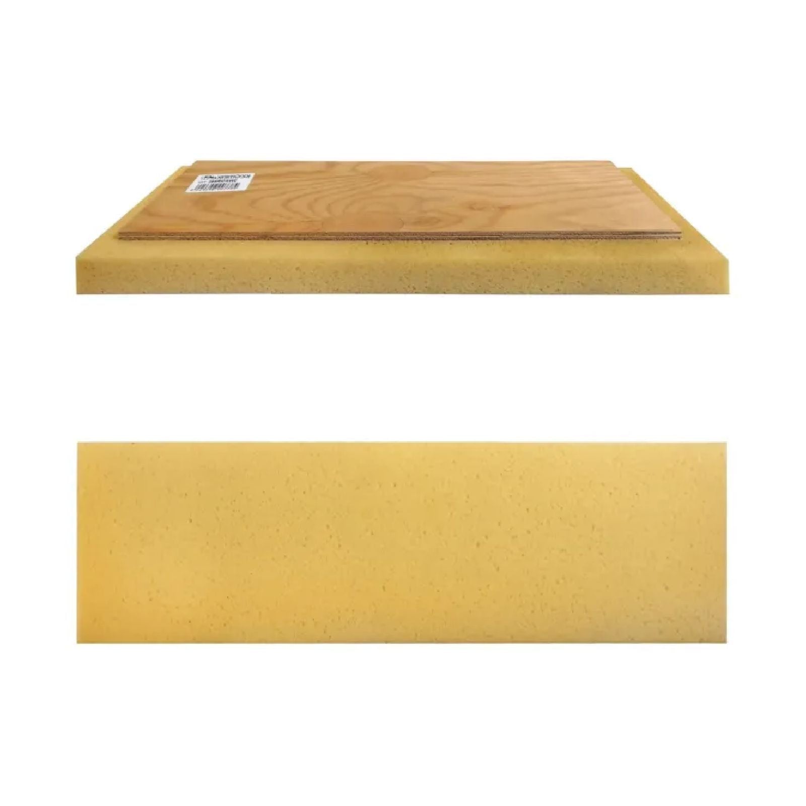 Spugna di ricambio per frattone con supporto in legno 13 x 42 cm