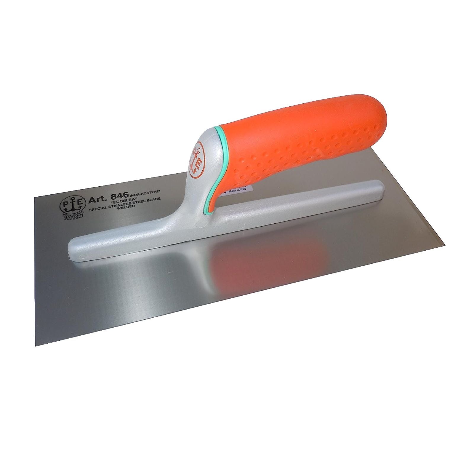 Frattone liscio "Eccelsa" in acciaio con manico ergonomico in abs