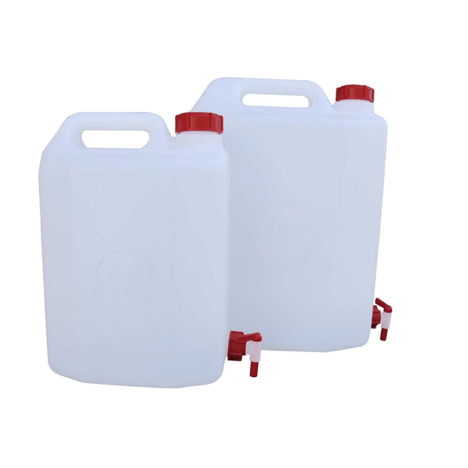 Tanica per alimenti in polietilene con tappo e rubinetto