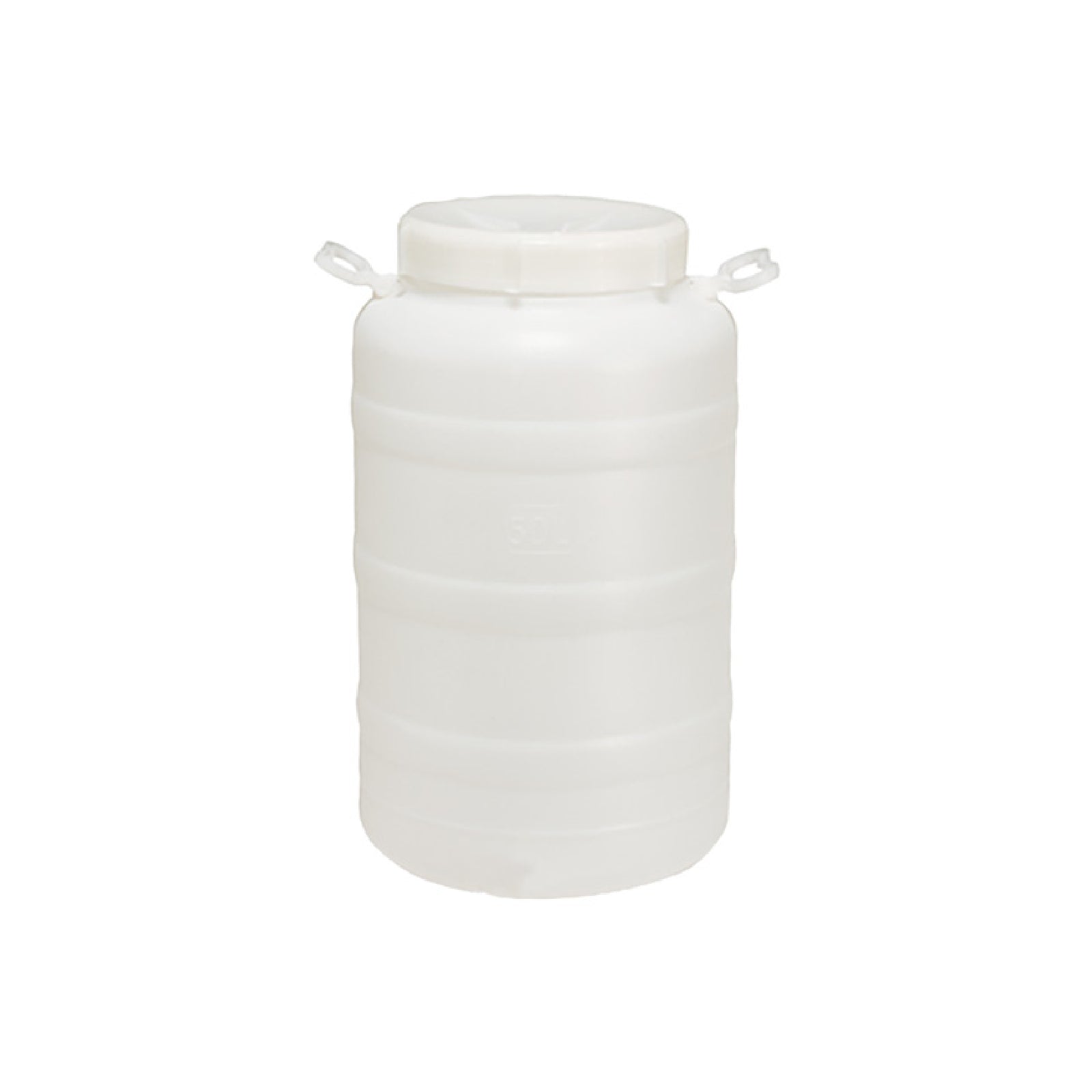 Bidone "Bocca Larga" in materiale atossico con tappo per uso alimentare