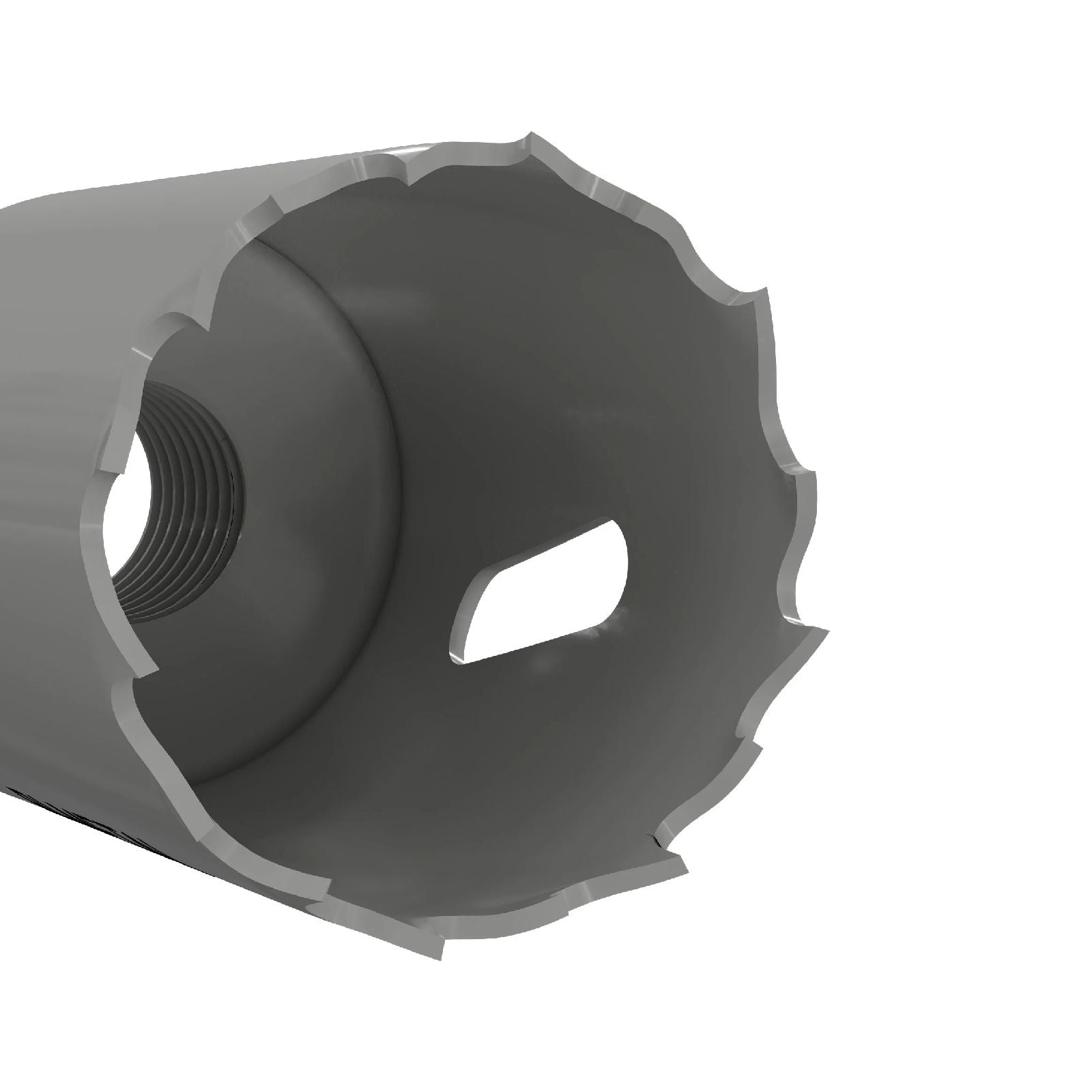 Fresa a tazza "HSS Bimetal" con dentatura variabile per il taglio di acciaio, legno, plastica