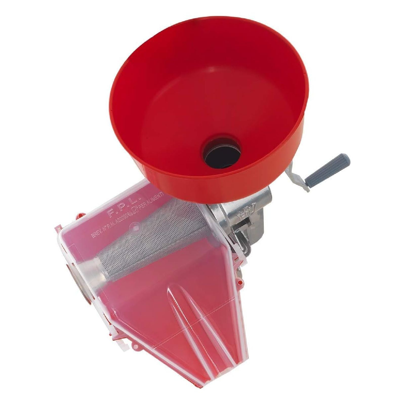 Imbuto di ricambio in plastica resistente per spremipomodoro con diametro di Ø 60 mm