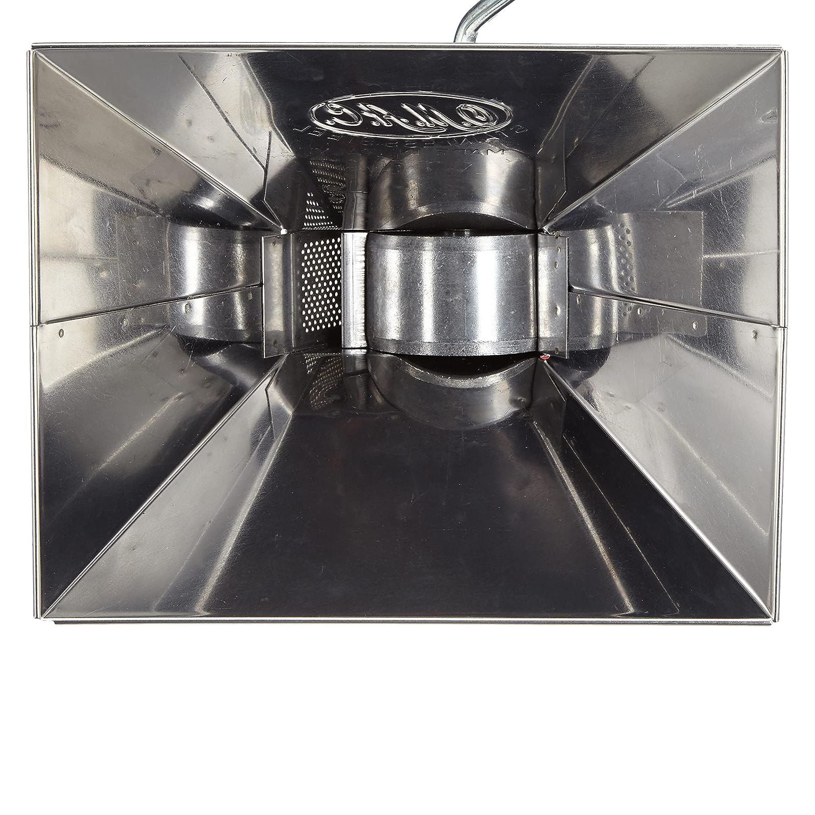 Passapomodoro manuale "Gulliver" in acciaio inox con guarnizione e morsetto per fissaggio