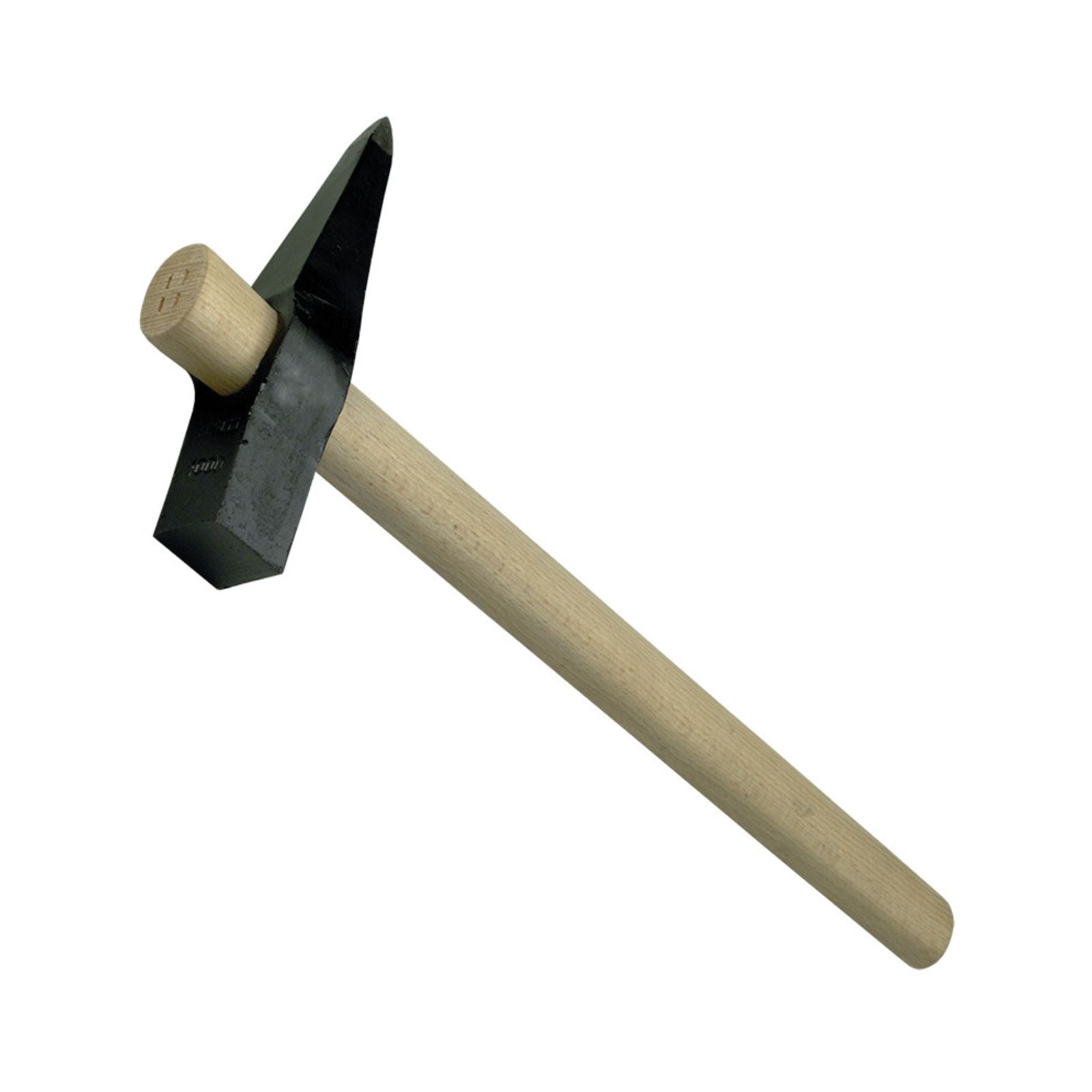 Martello "Testu" con testa in acciaio e manico in legno verniciato 1000 gr