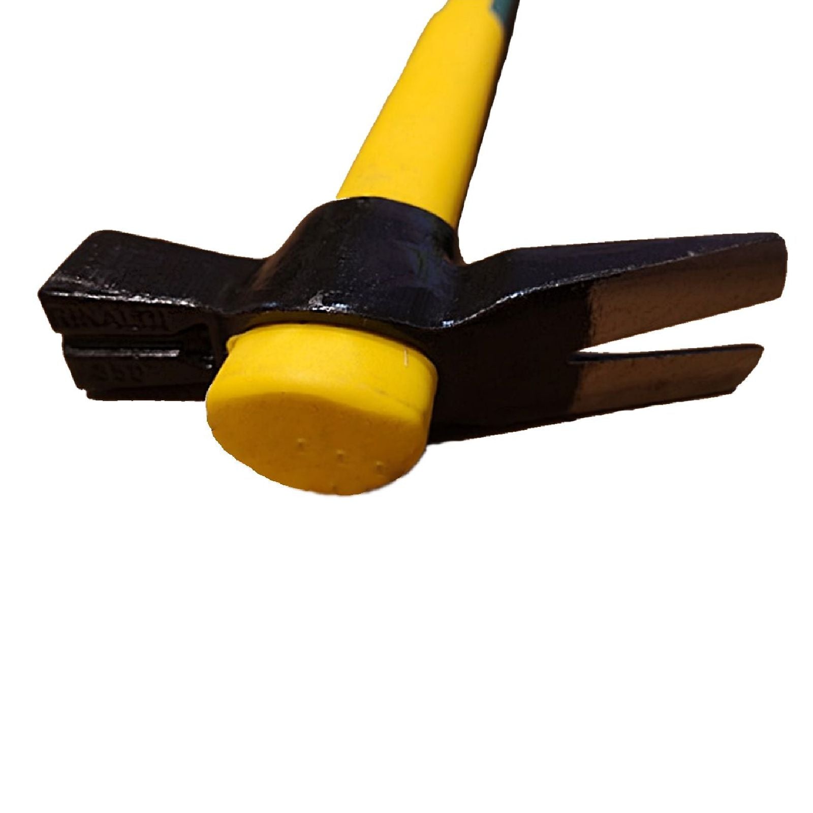 Martello per carpentiere con testa in acciaio e manico in fibra di vetro