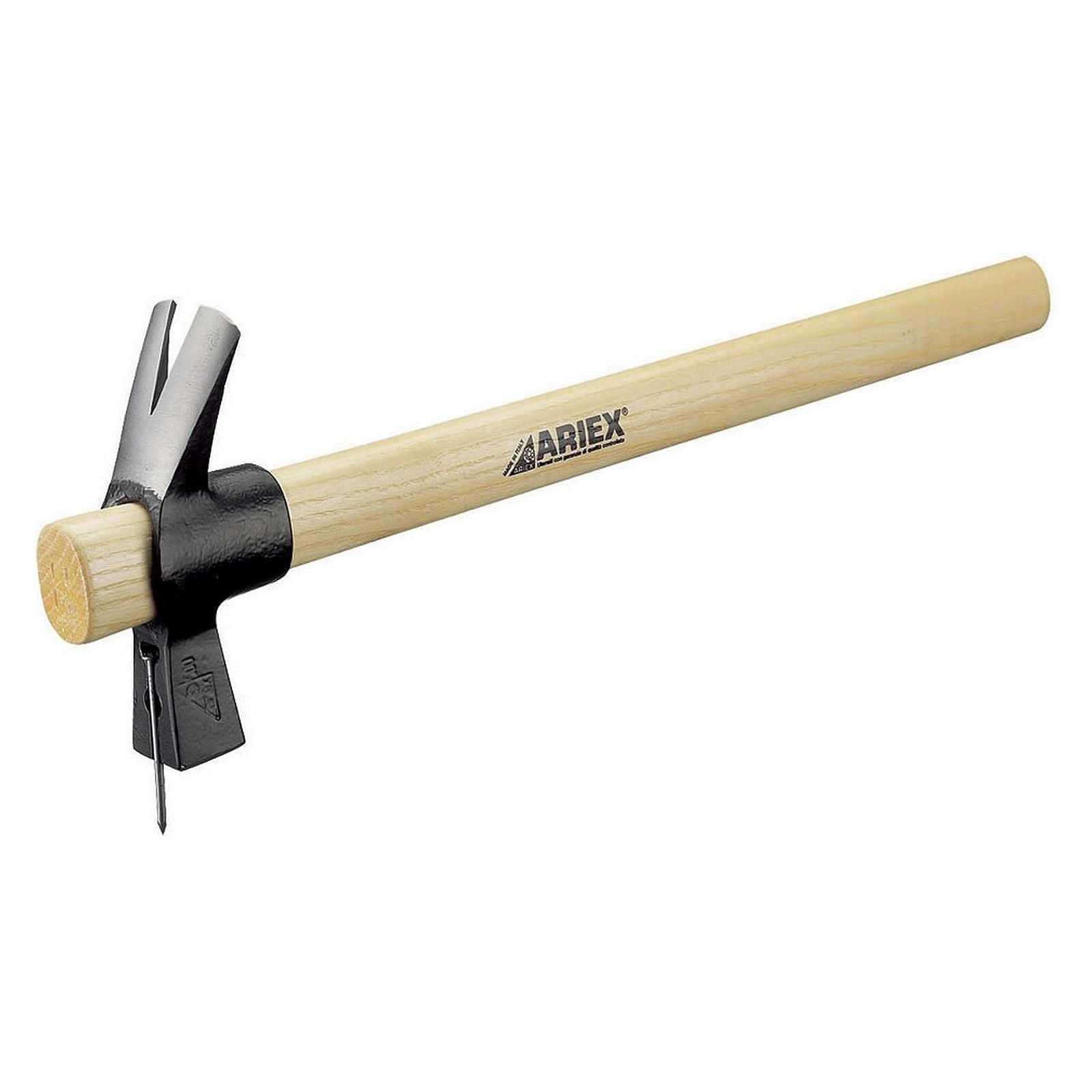 Martello per carpentiere "Spagna" con testa in acciaio temprato e manico in legno