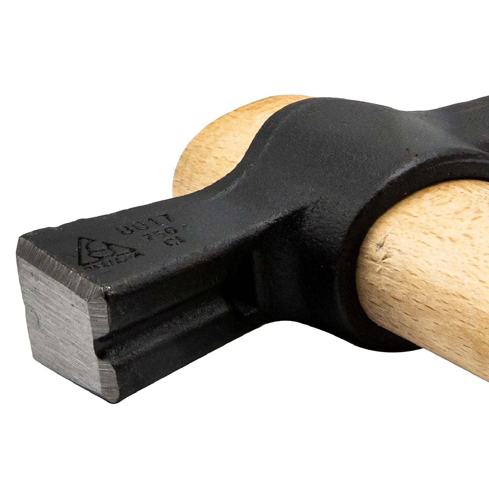 Martello per carpentiere con testa in acciaio temprato e manico in legno