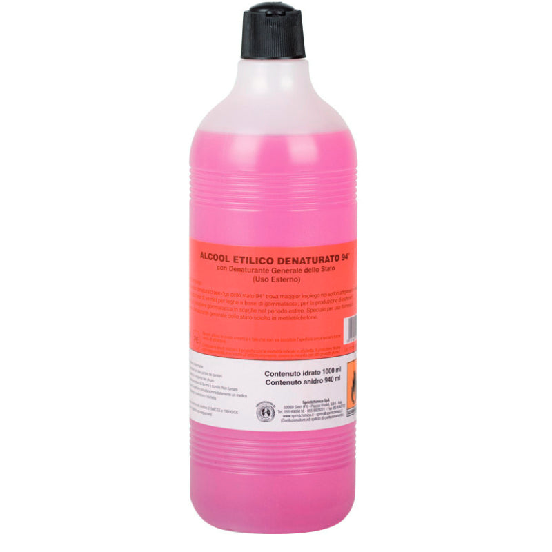 Alcool Etilico Denaturato 94° - Lt.5 4 Pezzi - Foto 8