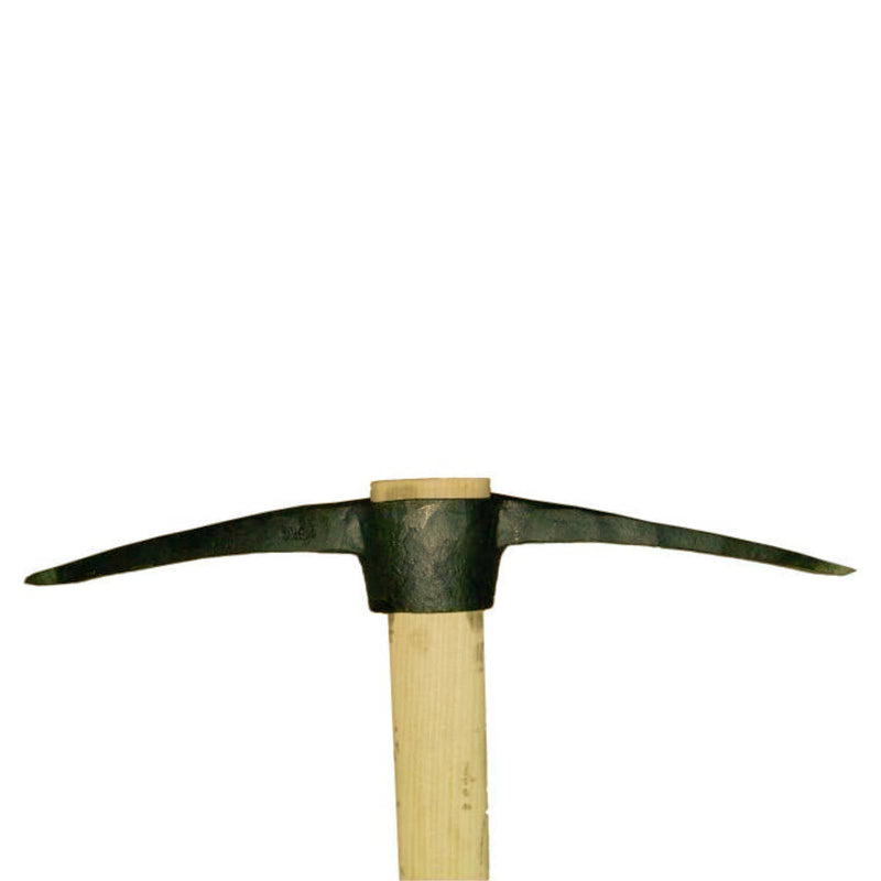 Piccone francese con occhio rotondo e manico realizzato in legno 91 cm
