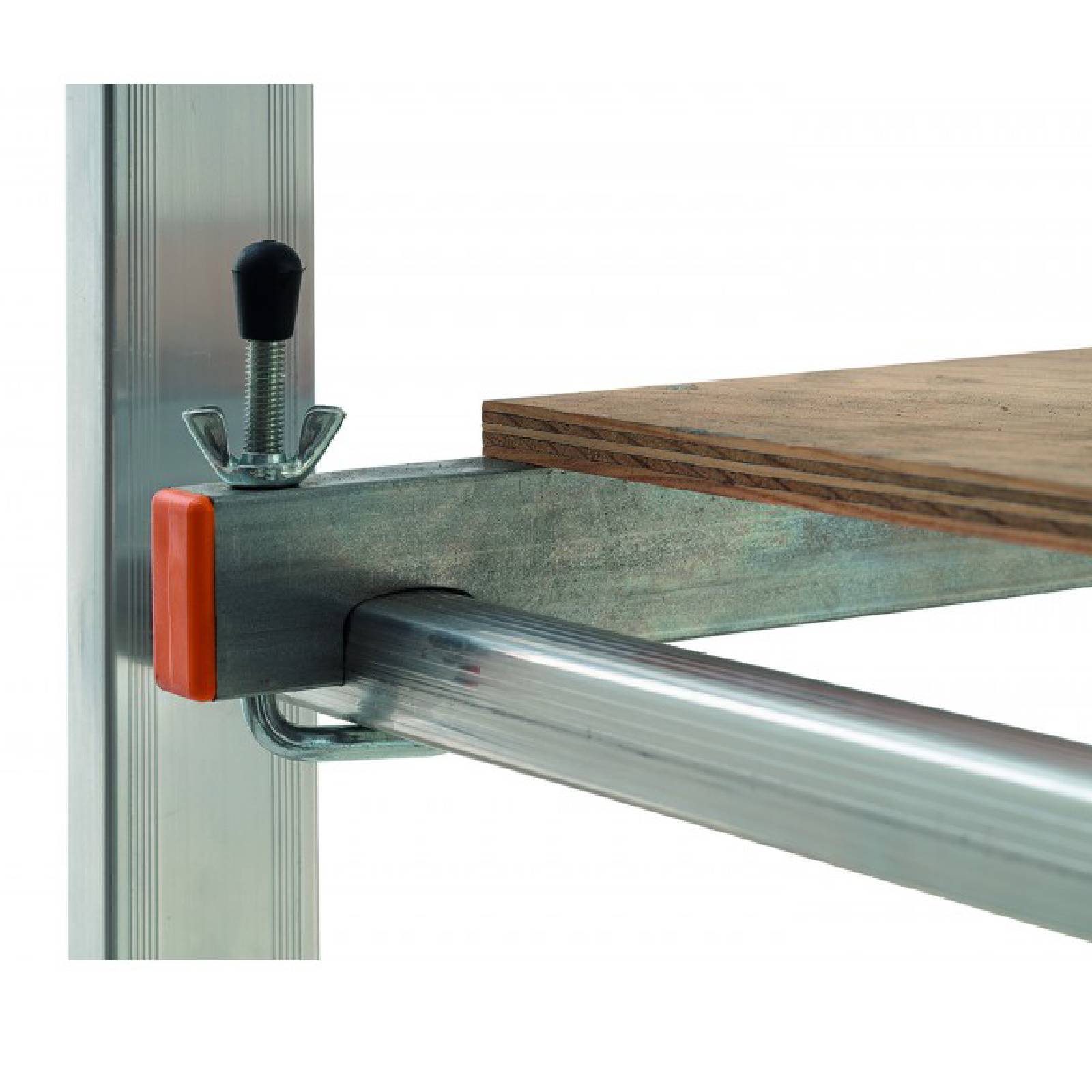 Trabattello "Easy 100" struttura realizzata in acciaio con sistema di fissaggio su montante - seconda scelta