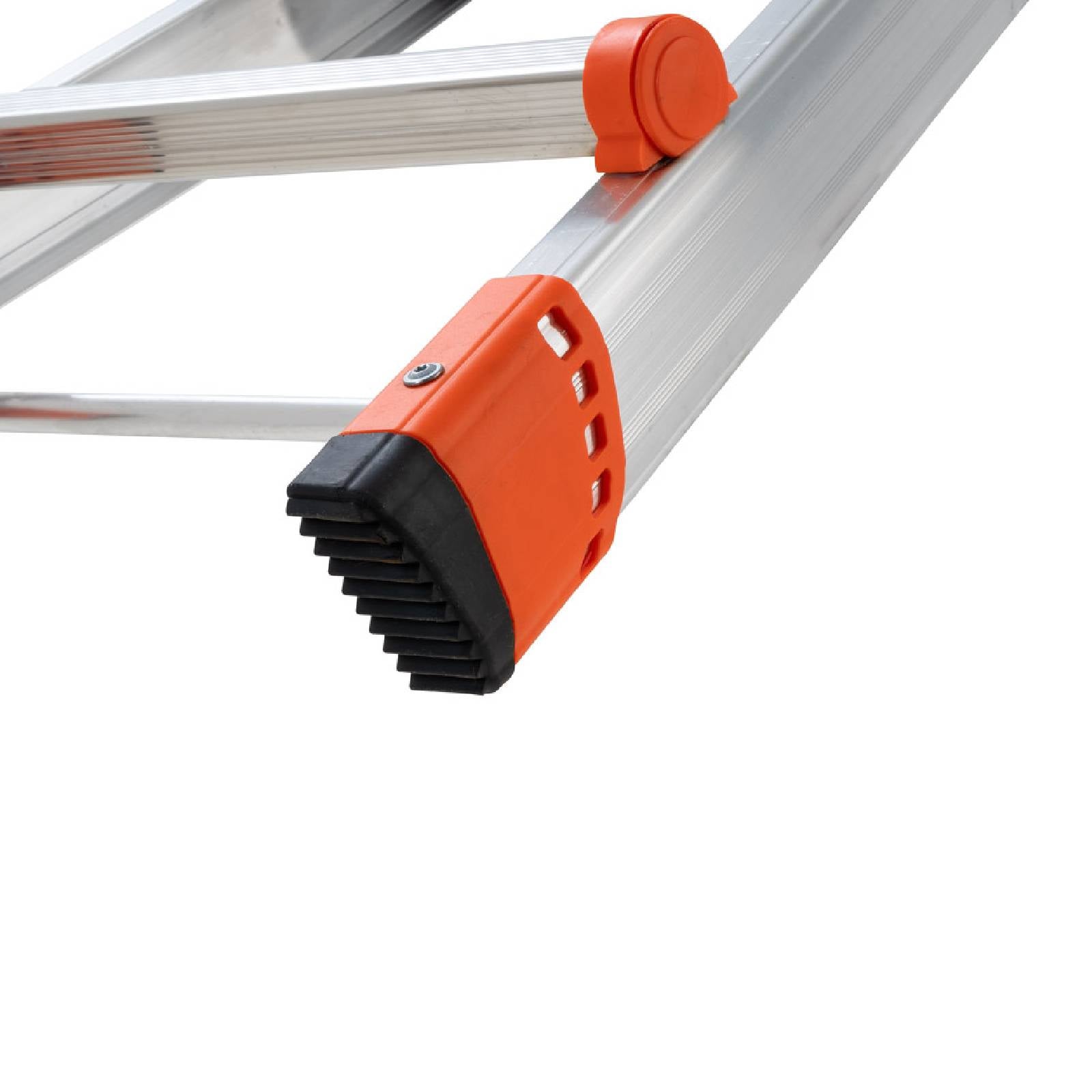 Scala multiuso "Peppina" con struttura solida in alluminio e articolazione in acciaio