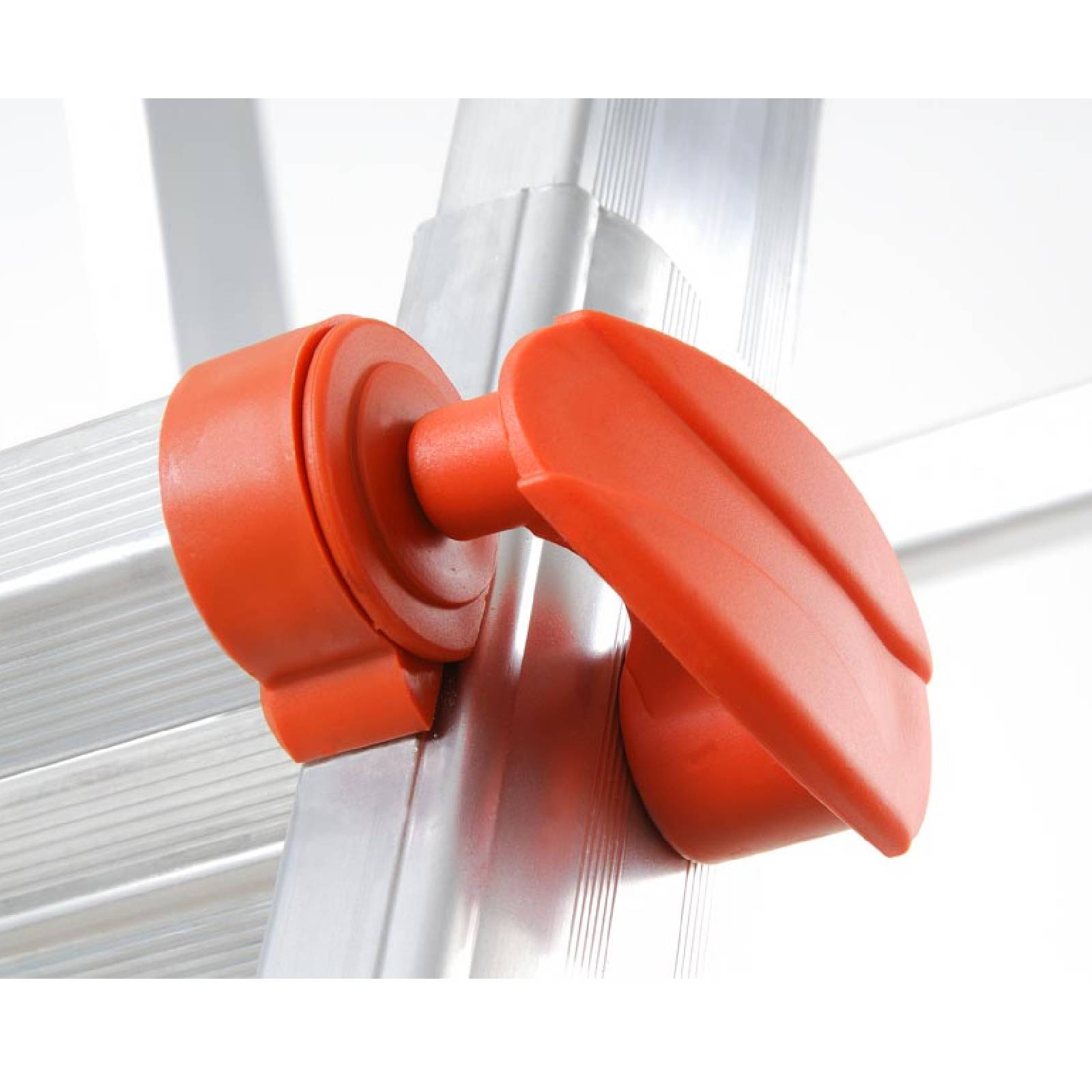 Scala multiuso "Peppina" con struttura solida in alluminio e articolazione in acciaio