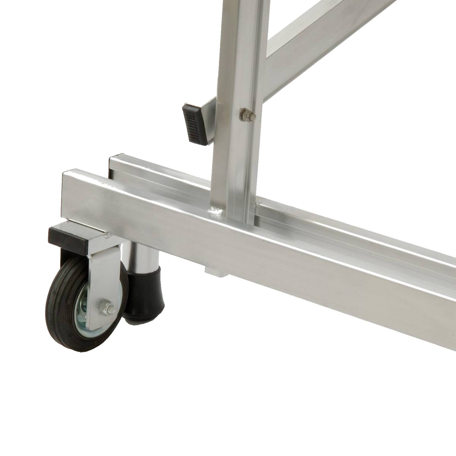 Scala professionale doppia a castello realizzata in alluminio robusta e stabile