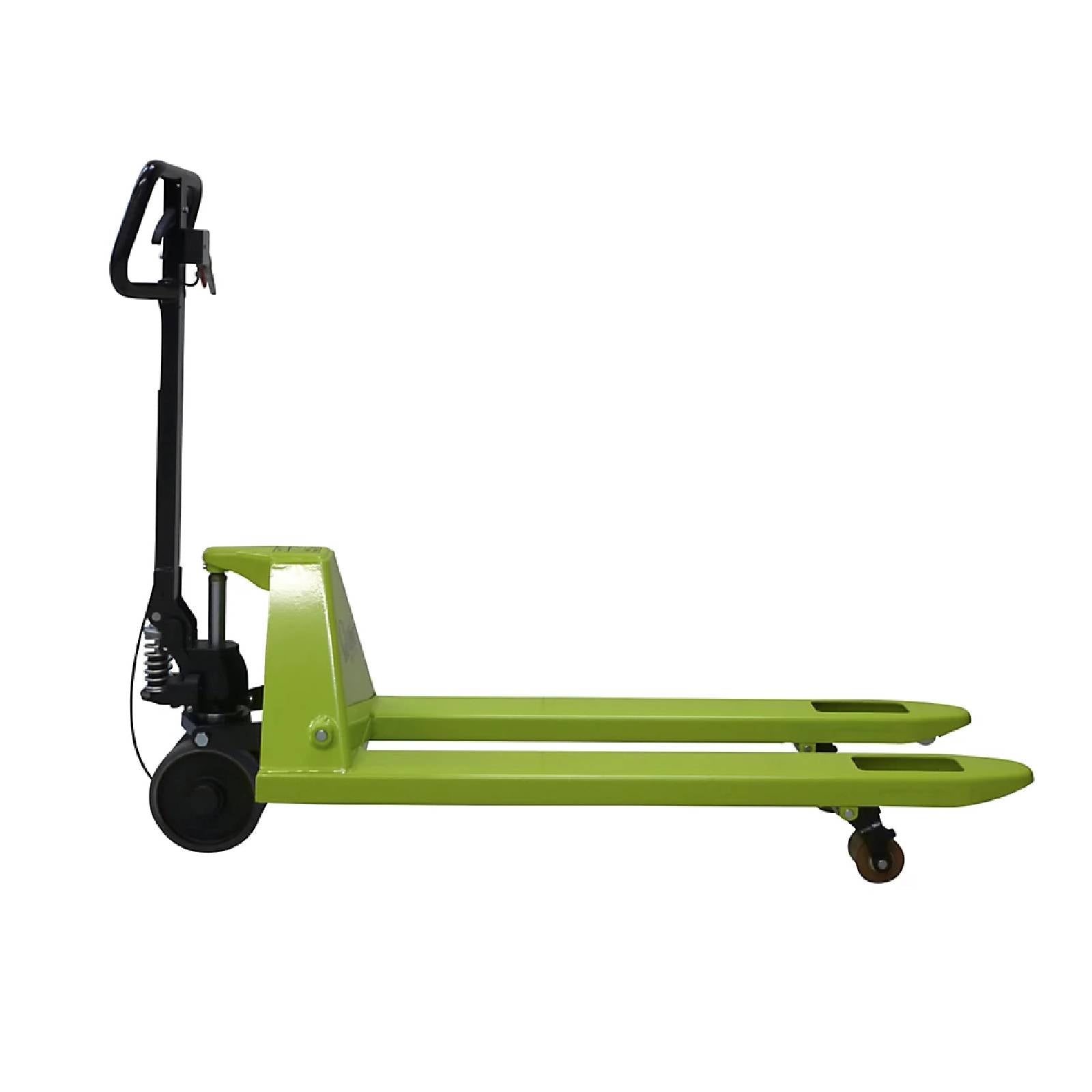 Transpallet idraulico "GS 22S4" a propulsione manuale con ruote direzionali in gomma e timone a 2 curve