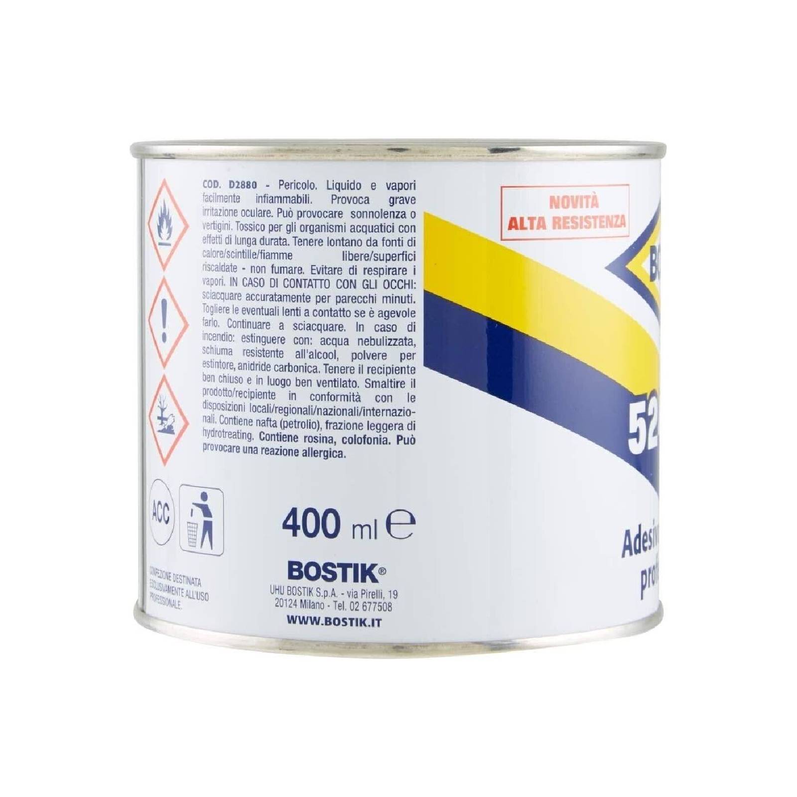 Adesivo a contatto professionale "5242/C" universale per alte prestazioni con resistenza alle alte temperature