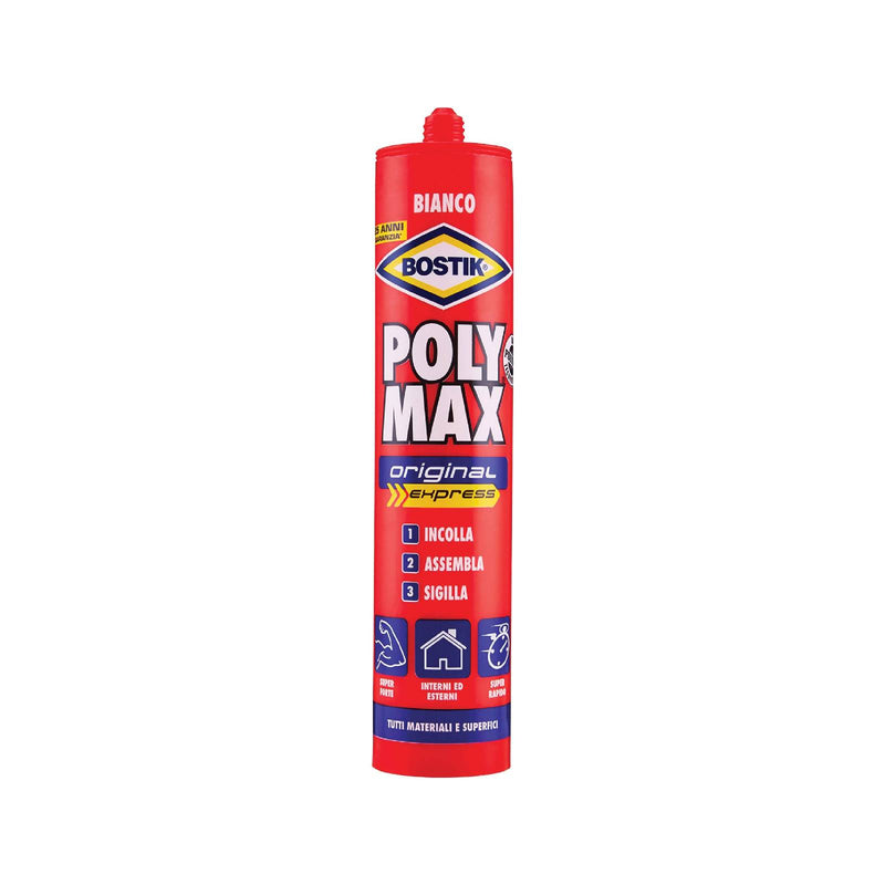 Adesivo sigillante universale "Poly Max" original express super rapida e con elevata tenuta finale